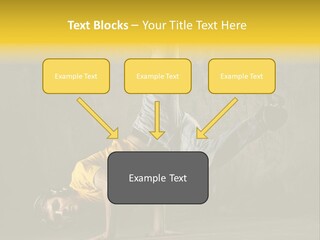 Jumper Moving Hip Hop PowerPoint Template