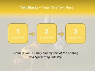 Jumper Moving Hip Hop PowerPoint Template