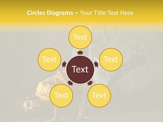 Jumper Moving Hip Hop PowerPoint Template