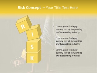 Jumper Moving Hip Hop PowerPoint Template