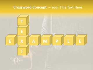 Jumper Moving Hip Hop PowerPoint Template