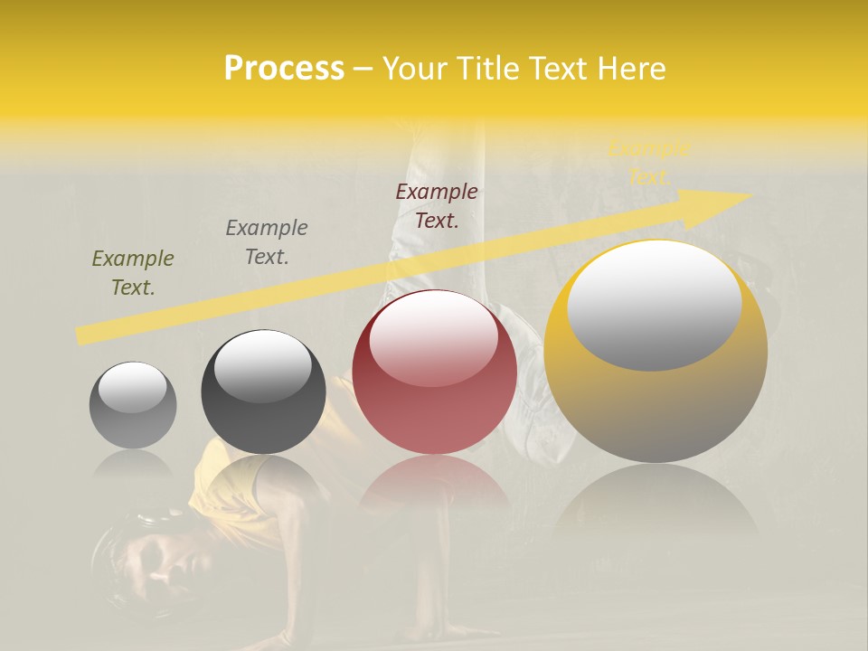 Jumper Moving Hip Hop PowerPoint Template