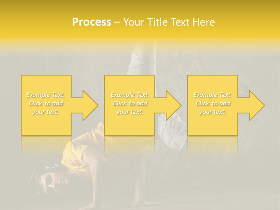 Jumper Moving Hip Hop PowerPoint Template