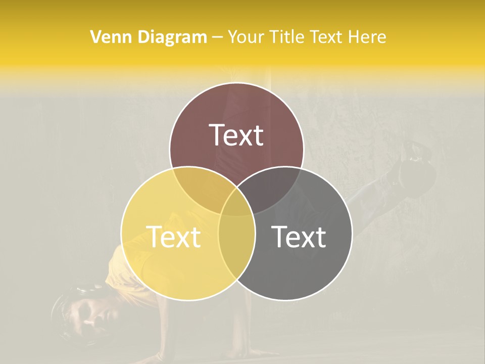 Jumper Moving Hip Hop PowerPoint Template