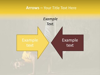 Jumper Moving Hip Hop PowerPoint Template