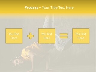 Jumper Moving Hip Hop PowerPoint Template