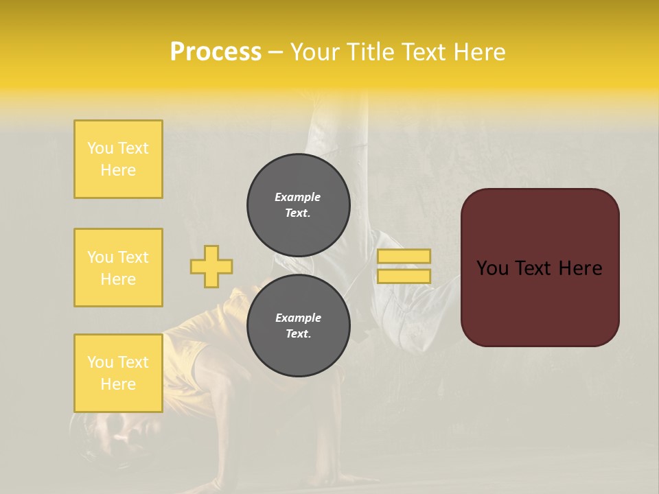 Jumper Moving Hip Hop PowerPoint Template
