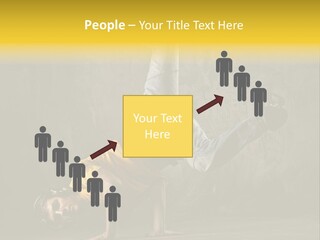 Jumper Moving Hip Hop PowerPoint Template