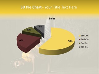 Jumper Moving Hip Hop PowerPoint Template