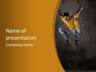 Grunge Hop Style PowerPoint Template