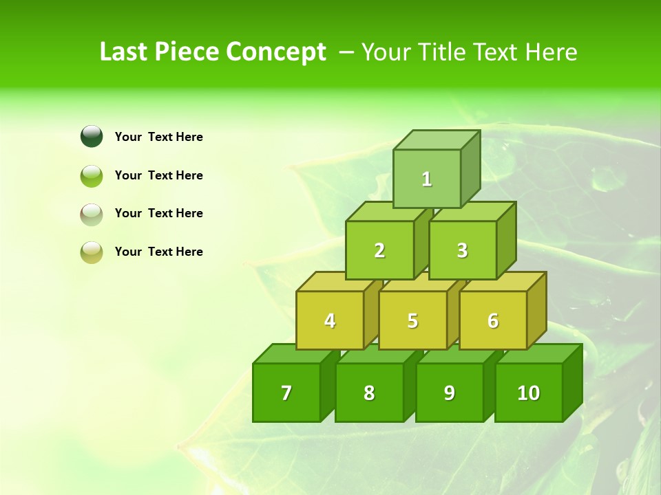 Summer Outdoor Biology PowerPoint Template