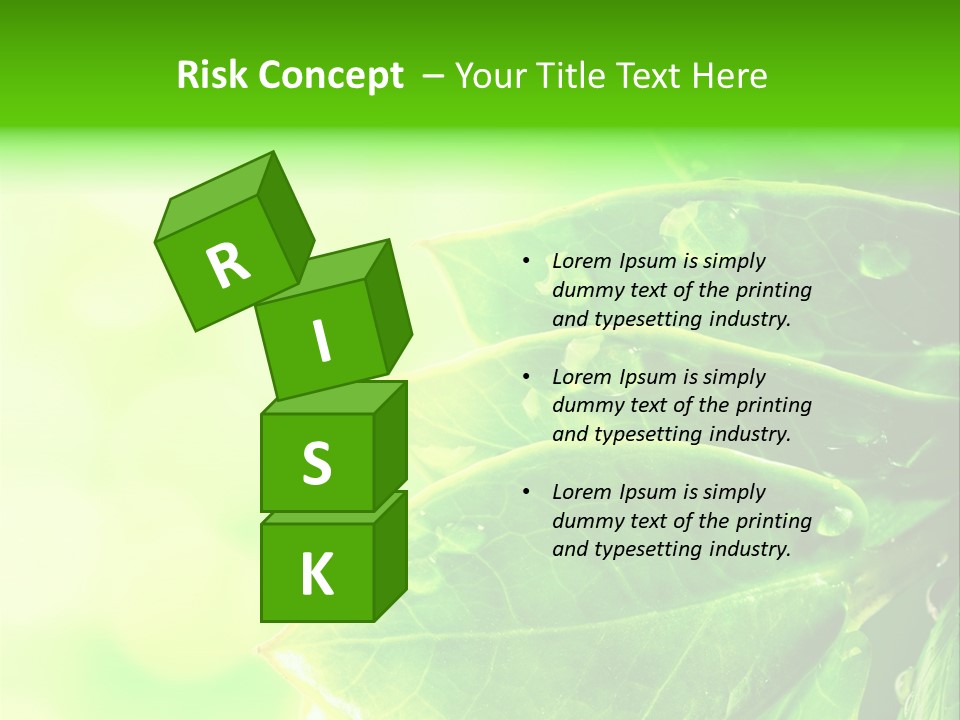 Summer Outdoor Biology PowerPoint Template