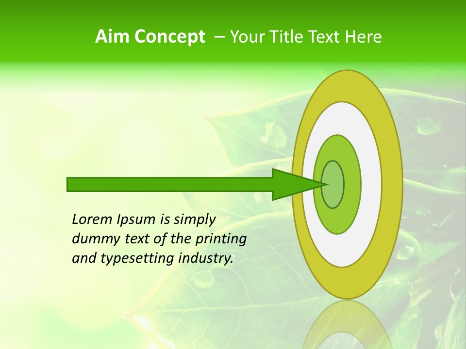 Summer Outdoor Biology PowerPoint Template