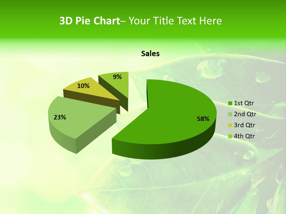 Summer Outdoor Biology PowerPoint Template