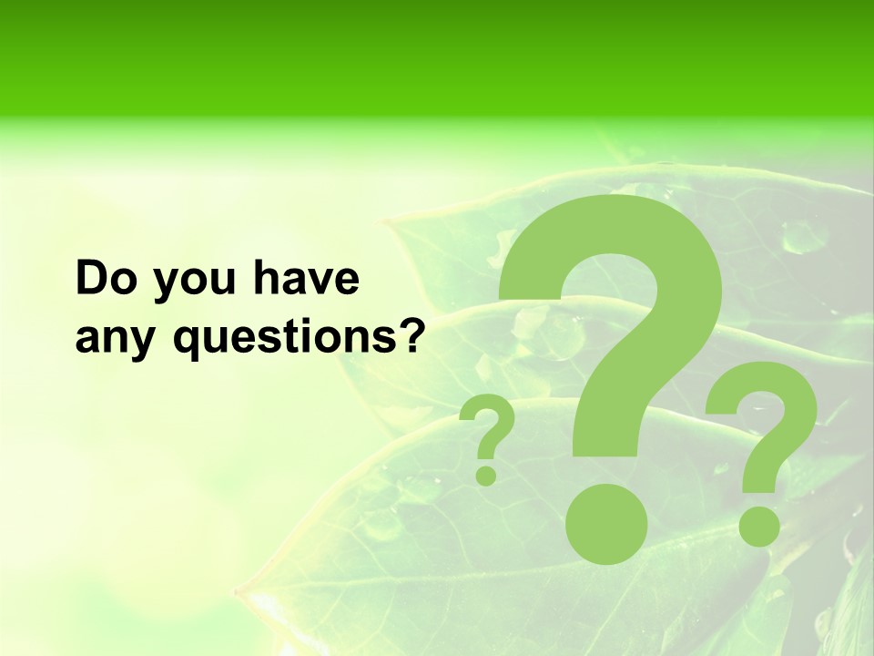 Summer Outdoor Biology PowerPoint Template