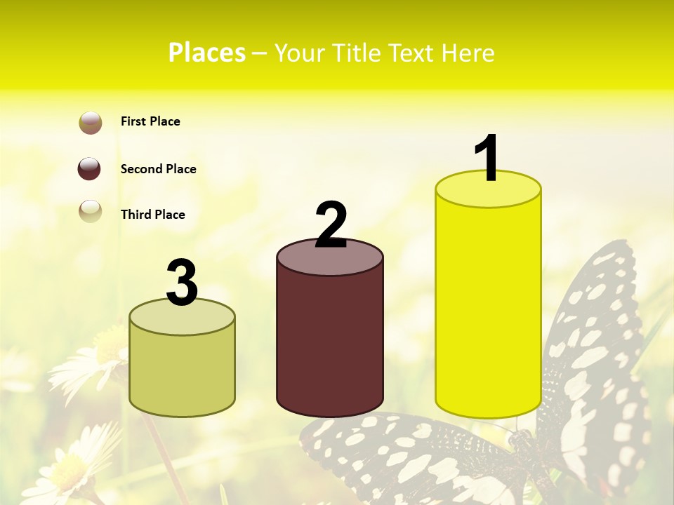 Landscape Plant Sky PowerPoint Template