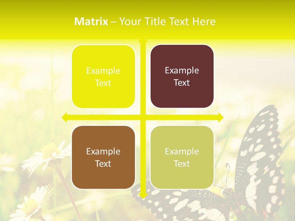 Landscape Plant Sky PowerPoint Template