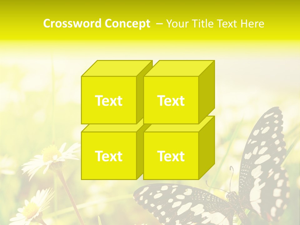Landscape Plant Sky PowerPoint Template