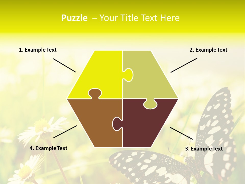 Landscape Plant Sky PowerPoint Template