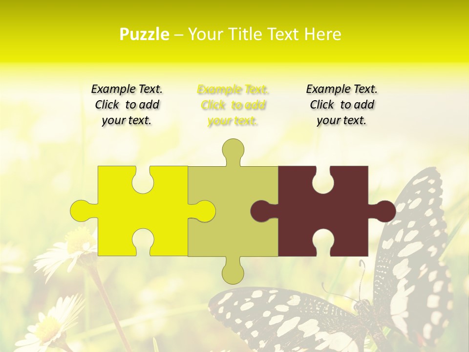 Landscape Plant Sky PowerPoint Template