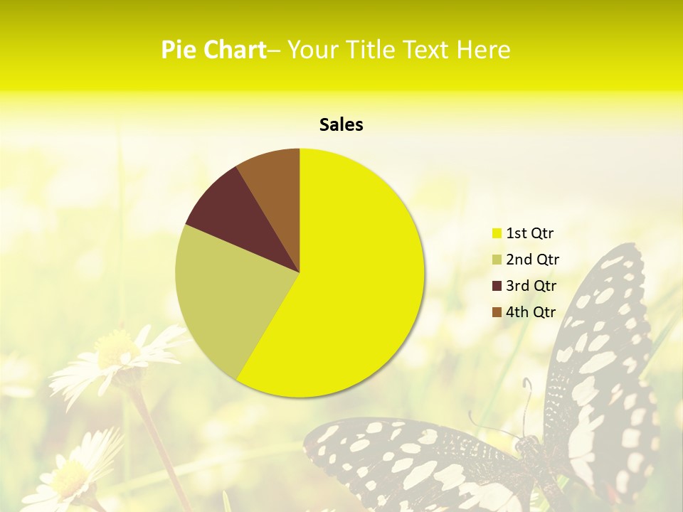 Landscape Plant Sky PowerPoint Template