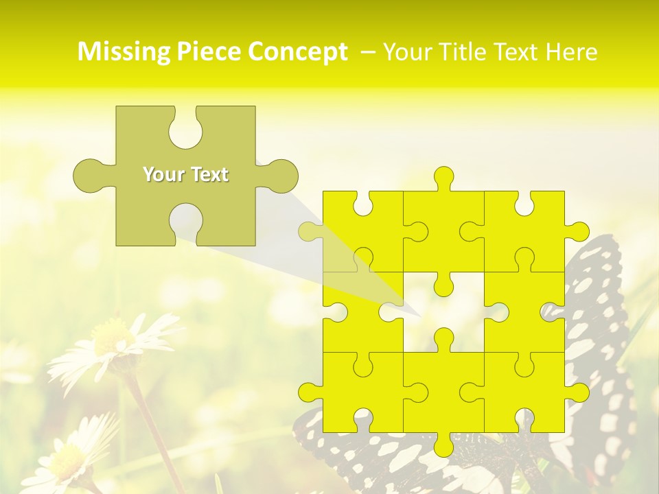 Landscape Plant Sky PowerPoint Template