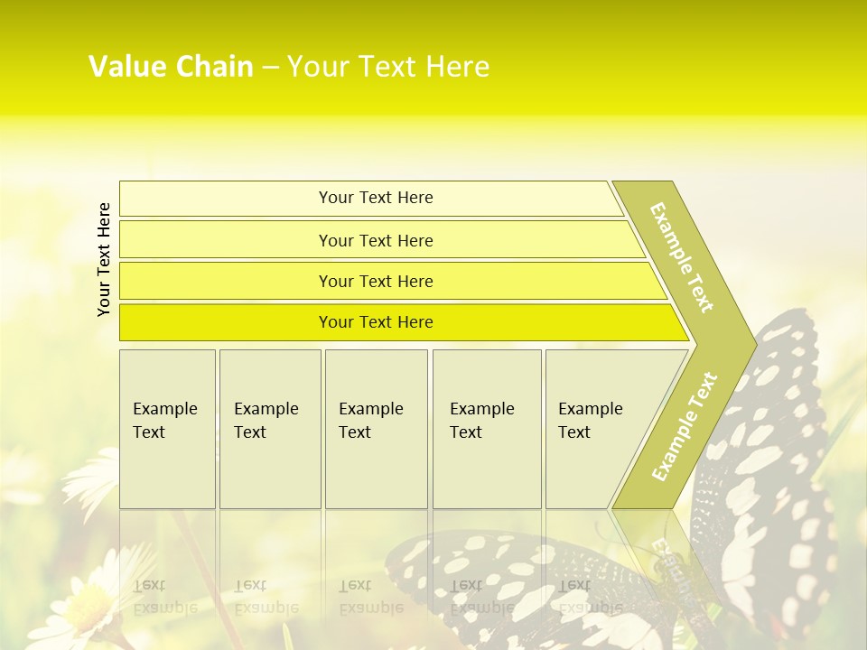 Landscape Plant Sky PowerPoint Template