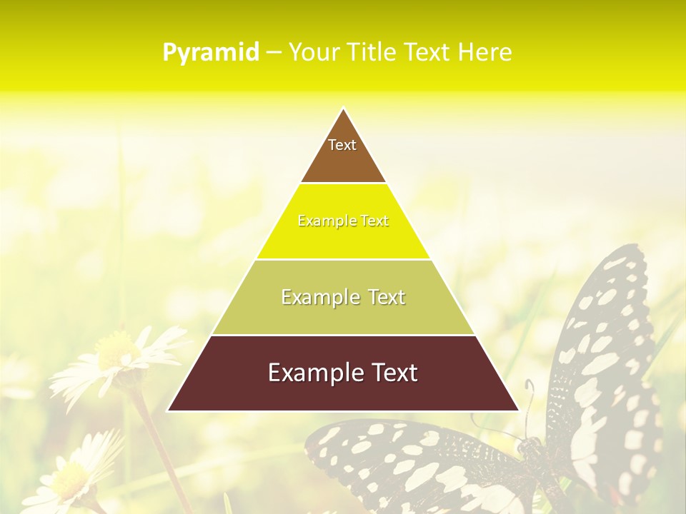 Landscape Plant Sky PowerPoint Template