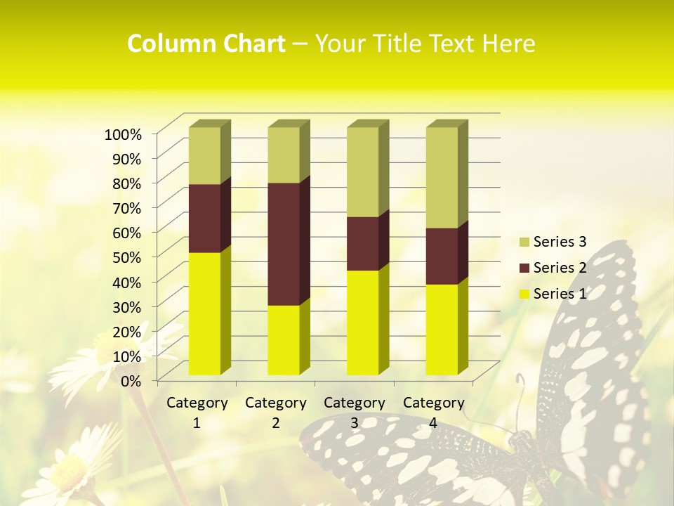 Landscape Plant Sky PowerPoint Template
