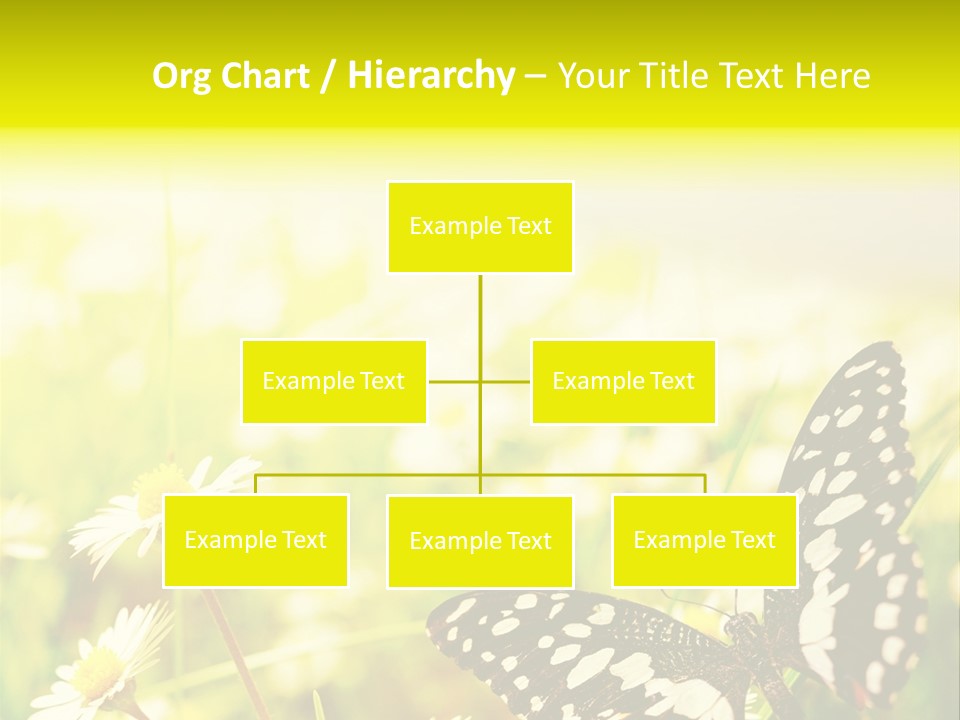 Landscape Plant Sky PowerPoint Template
