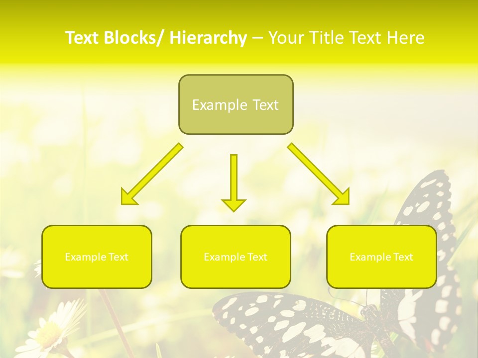 Landscape Plant Sky PowerPoint Template