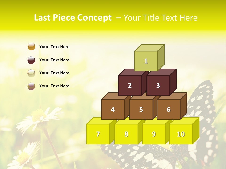 Landscape Plant Sky PowerPoint Template