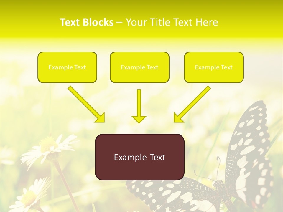 Landscape Plant Sky PowerPoint Template