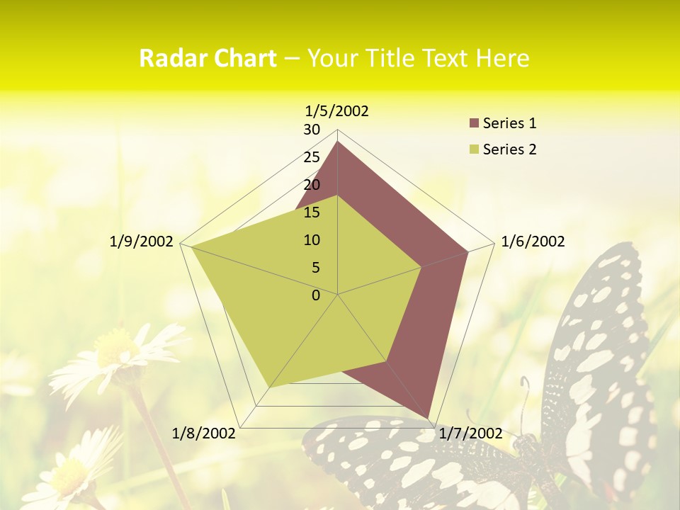 Landscape Plant Sky PowerPoint Template