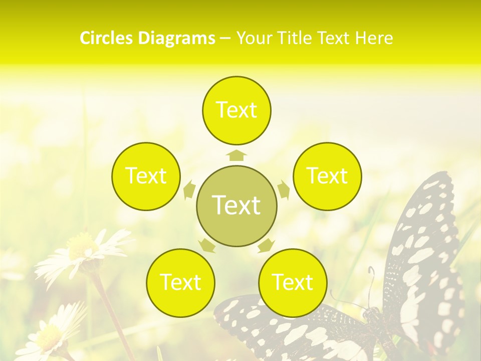 Landscape Plant Sky PowerPoint Template