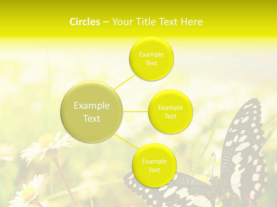 Landscape Plant Sky PowerPoint Template