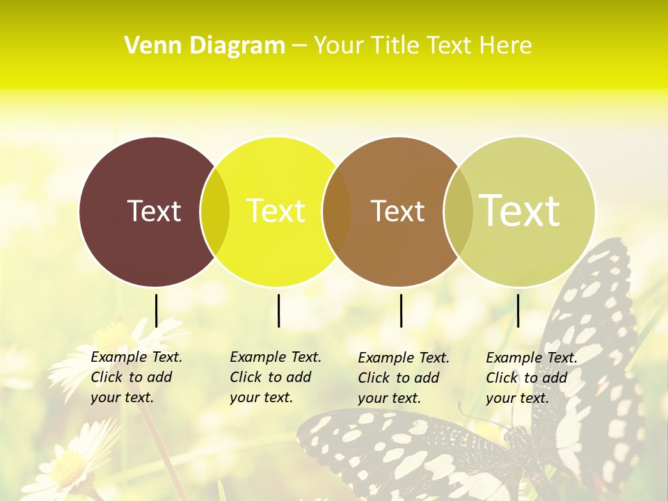 Landscape Plant Sky PowerPoint Template