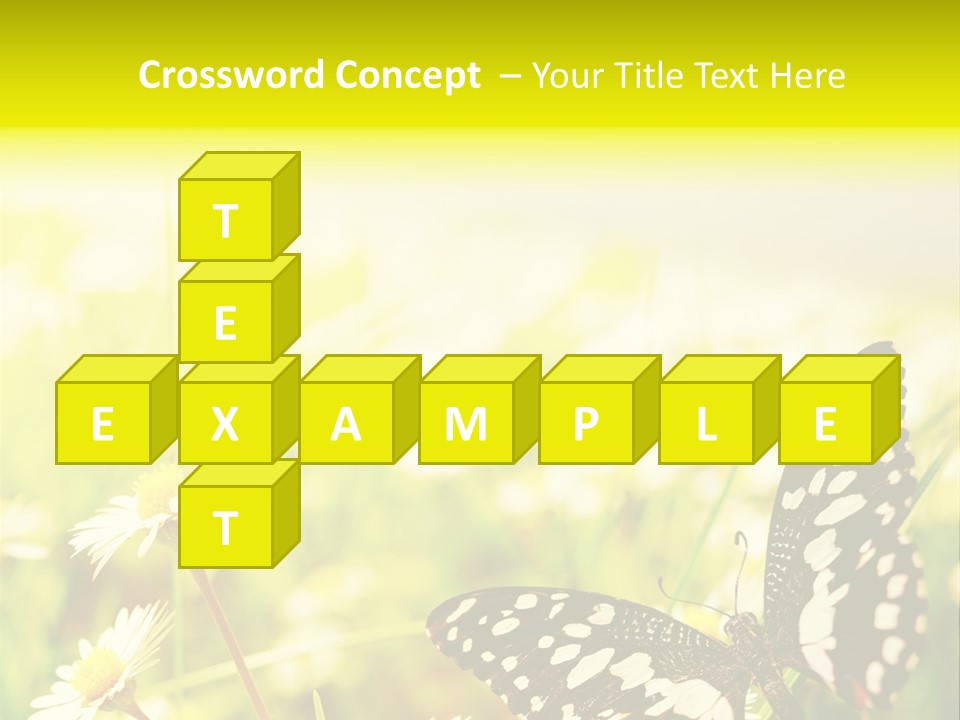 Landscape Plant Sky PowerPoint Template