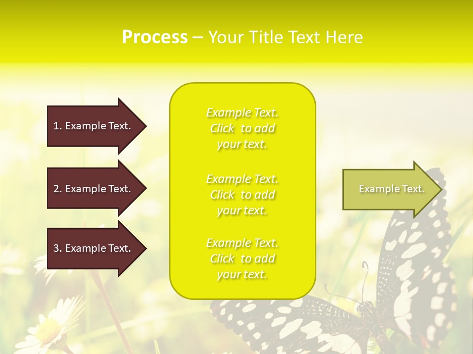 Landscape Plant Sky PowerPoint Template