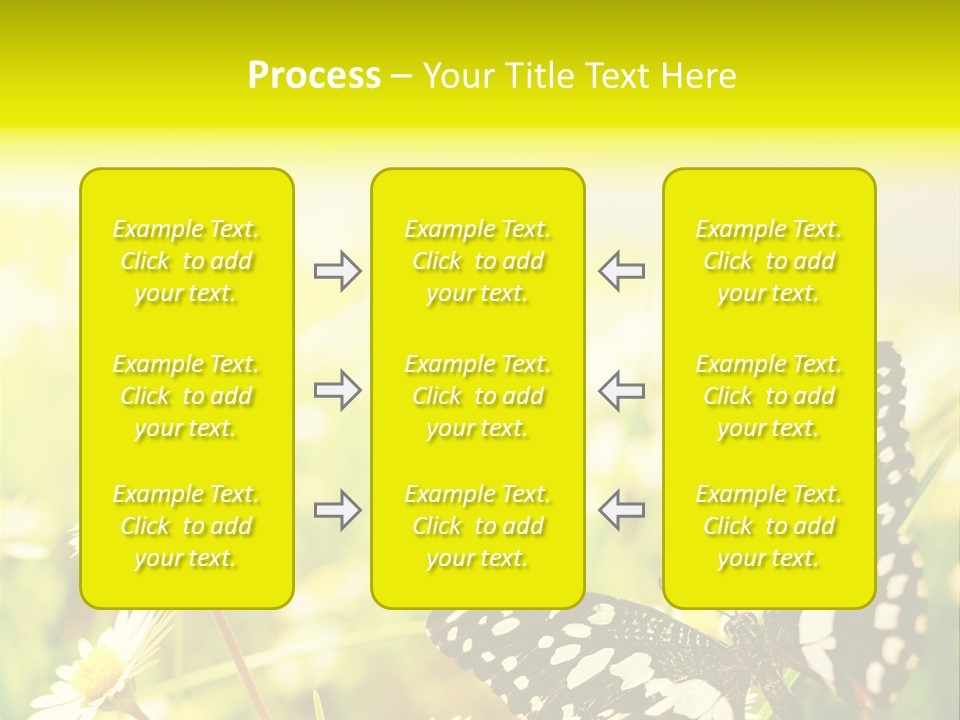 Landscape Plant Sky PowerPoint Template
