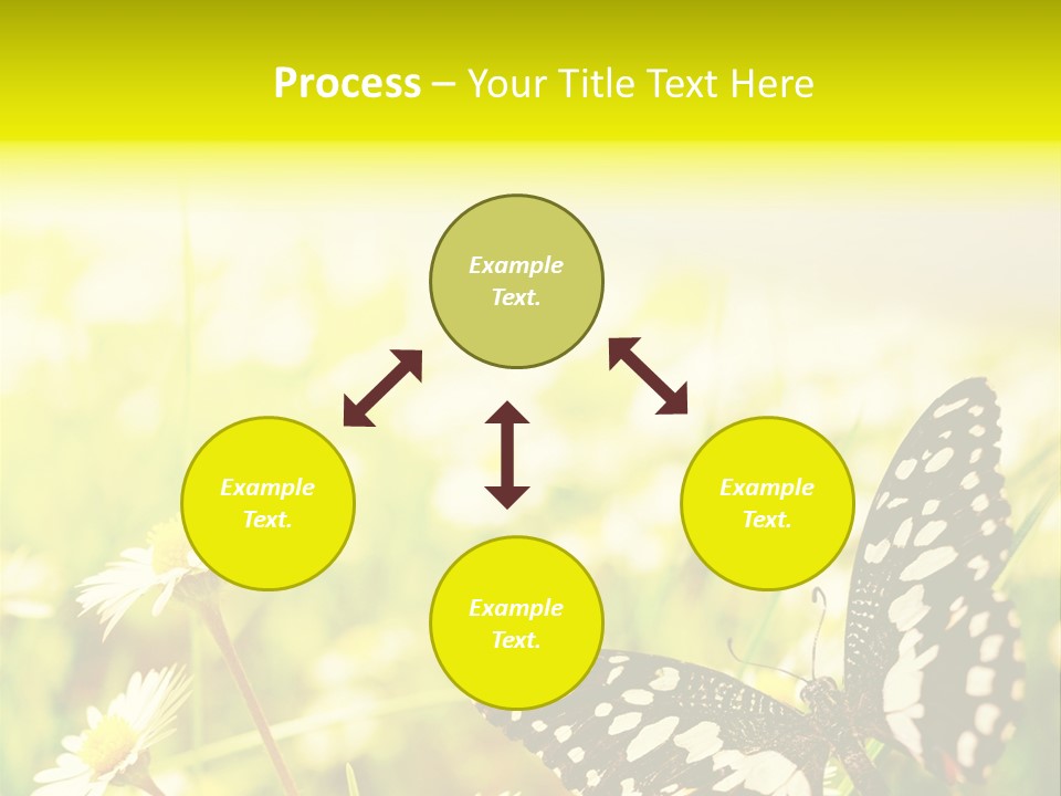 Landscape Plant Sky PowerPoint Template
