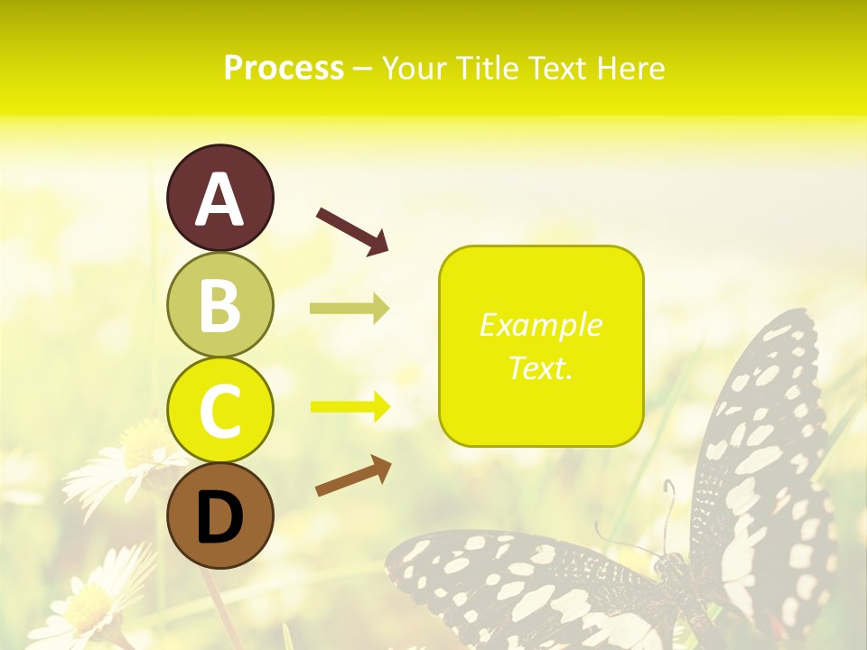 Landscape Plant Sky PowerPoint Template