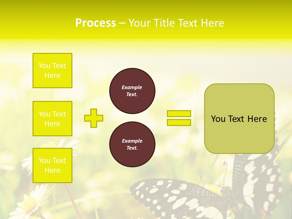 Landscape Plant Sky PowerPoint Template