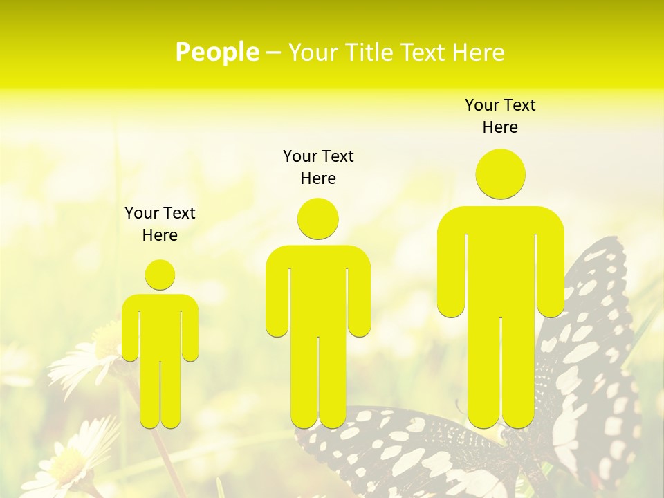 Landscape Plant Sky PowerPoint Template