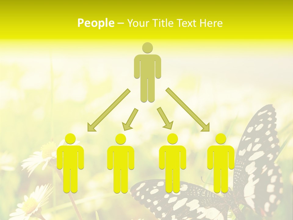 Landscape Plant Sky PowerPoint Template