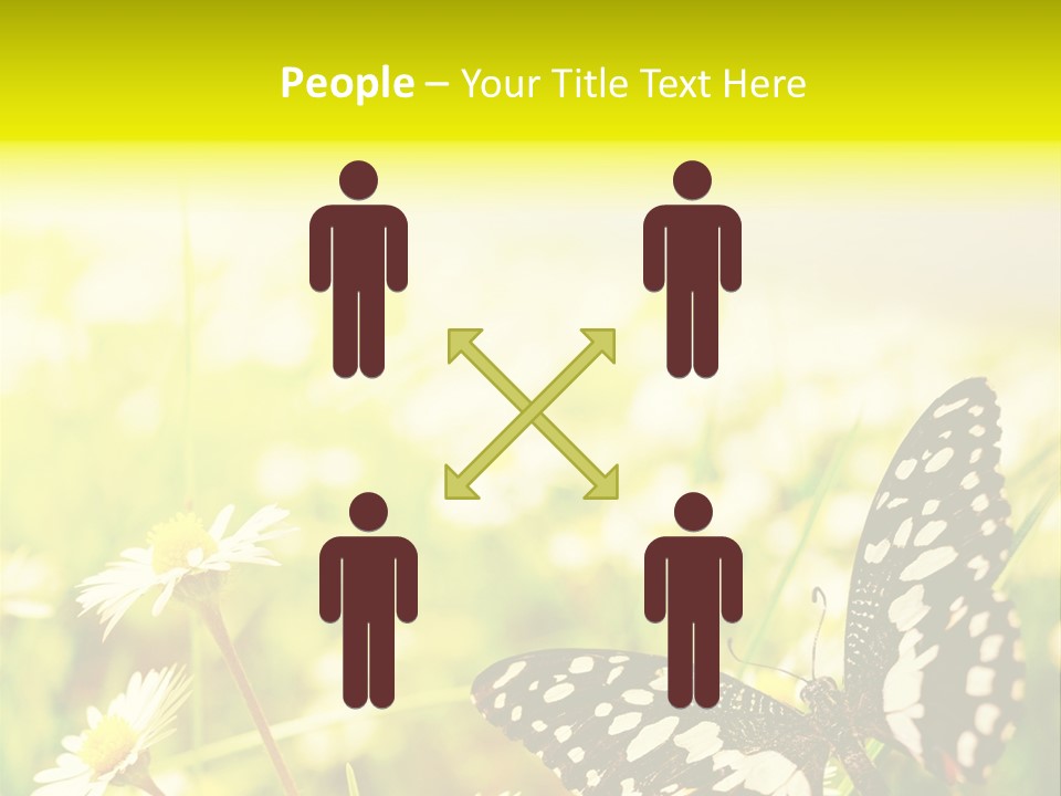 Landscape Plant Sky PowerPoint Template