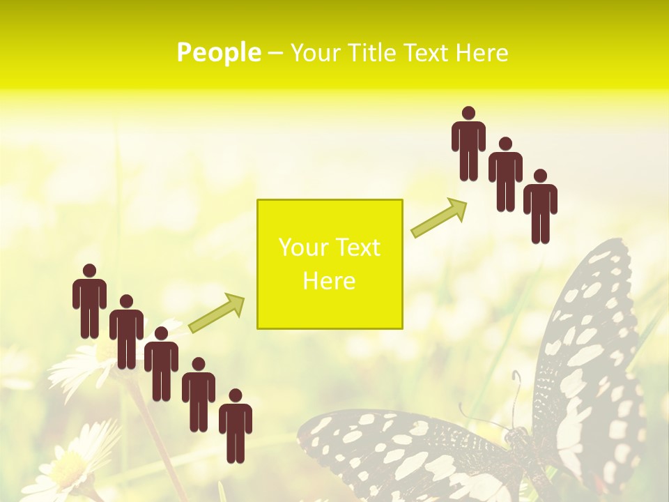 Landscape Plant Sky PowerPoint Template