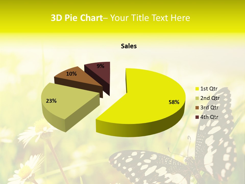 Landscape Plant Sky PowerPoint Template