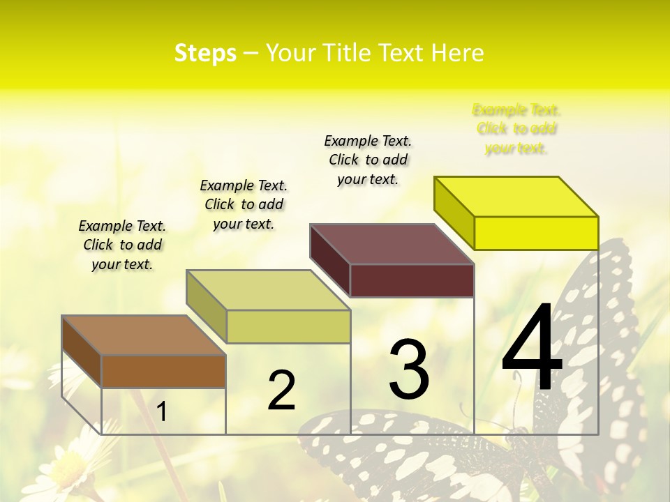 Landscape Plant Sky PowerPoint Template