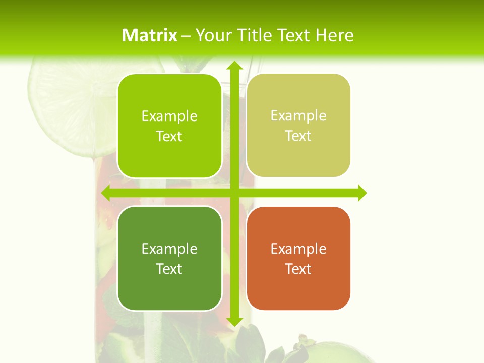 Decoration Sweet Lime PowerPoint Template